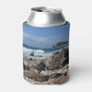St. Thomas Rocky Beach Can Cooler
