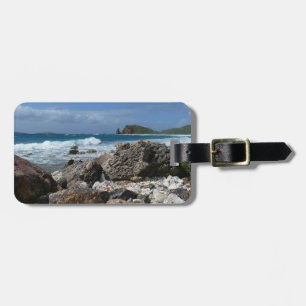 St. Thomas Rocky Beach Luggage Tag