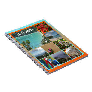 St. Thomas - Scenic Photo Collage 6119 Notebook