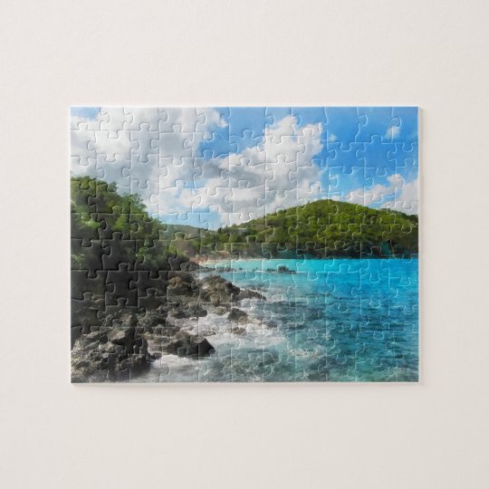 St. Thomas Shoreline Jigsaw Puzzle