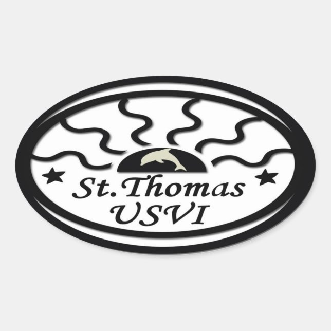 St Thomas Sticker (Front)