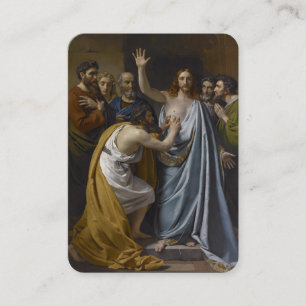 St. Thomas the Apostle Catholic Prayer Religious Place Card