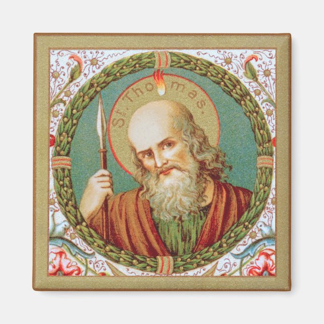 St. Thomas the Apostle (JMAS 12) Magnet (Front)