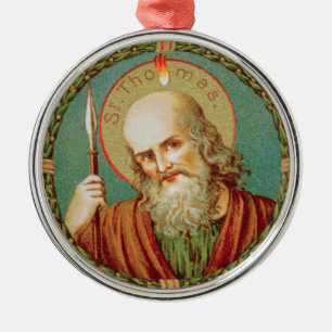 St. Thomas the Apostle (JMAS 12) Metal Ornament