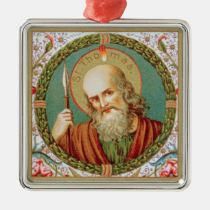 St. Thomas the Apostle (JMAS 12) Metal Ornament