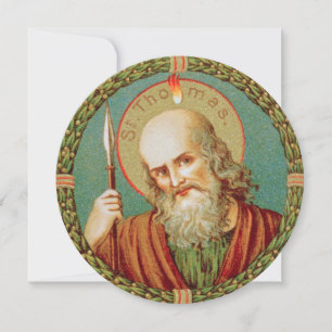 St Thomas the Apostle (JMAS 2) Blank Greeting Card