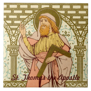 St. Thomas the Apostle (RLS 18) Ceramic Tile