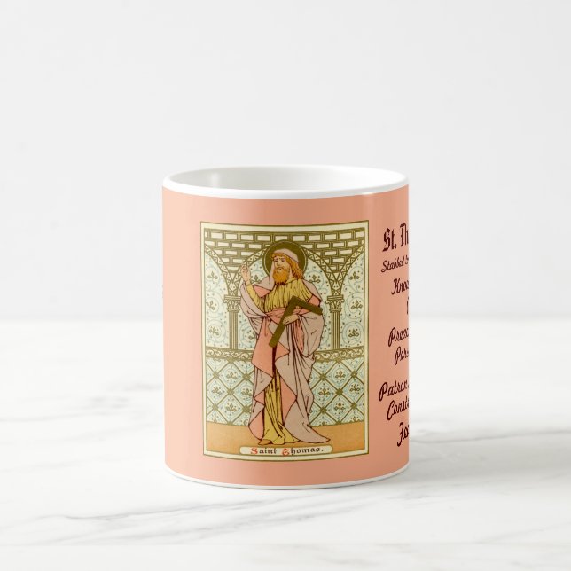 St. Thomas the Apostle (RLS 18) Coffee Mug 1 (Center)