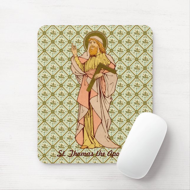 St. Thomas the Apostle (RLS 18) (Style 2) Mouse Pad (With Mouse)