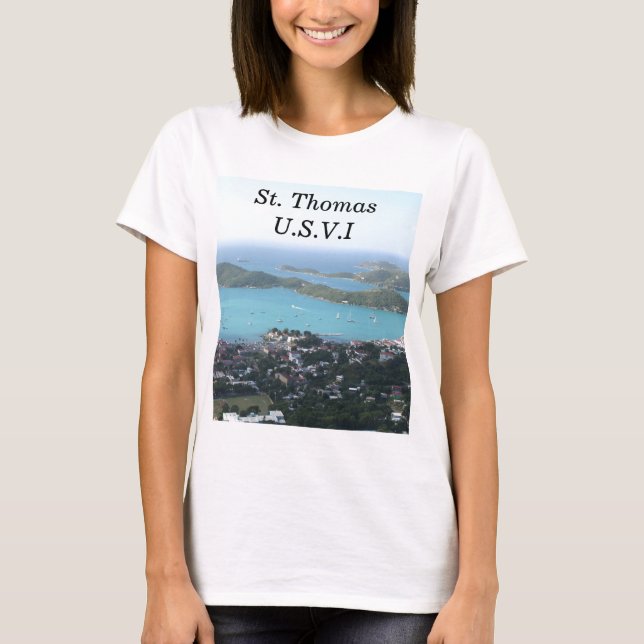 St. Thomas U.S.V.I. T-Shirt (Front)