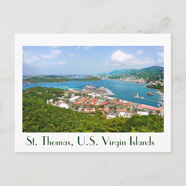 St. Thomas, U.S. Virgin Islands Postcard (Front)