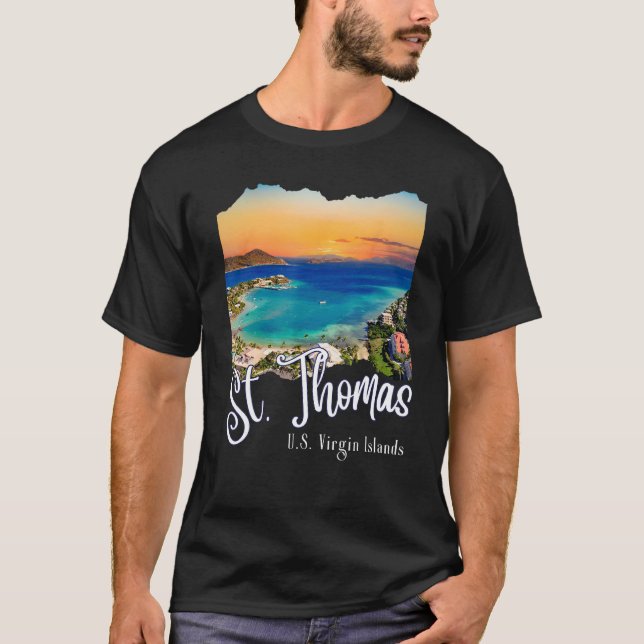 St. Thomas U.S. Virgin Islands Vacation - St Thoma T-Shirt (Front)