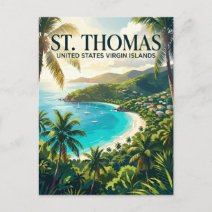 St. Thomas United States Virgin Islands Postcard