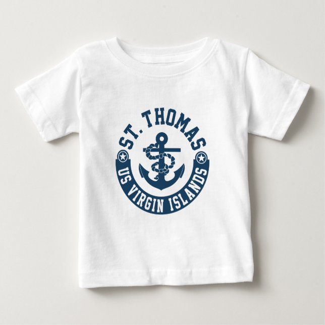St. Thomas US. Virgin Islands Baby T-Shirt (Front)