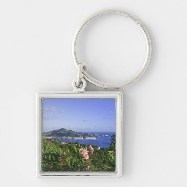 St. Thomas, US Virgin Islands. Charlotte Key Ring (Front)