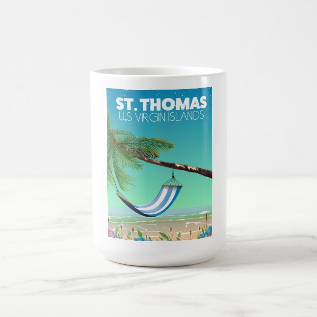St Thomas US Virgin Islands. Coffee Mug (Center)