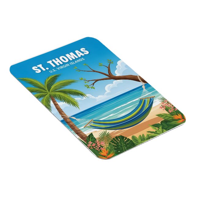 St Thomas us virgin islands Magnet (Right Side)