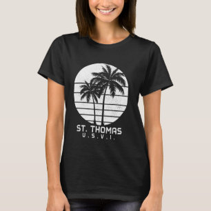 St. Thomas US Virgin Islands Pride Vacation USVI V T-Shirt