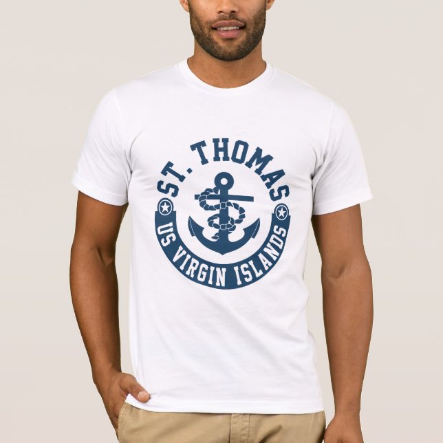 St. Thomas US. Virgin Islands T-Shirt (Front)