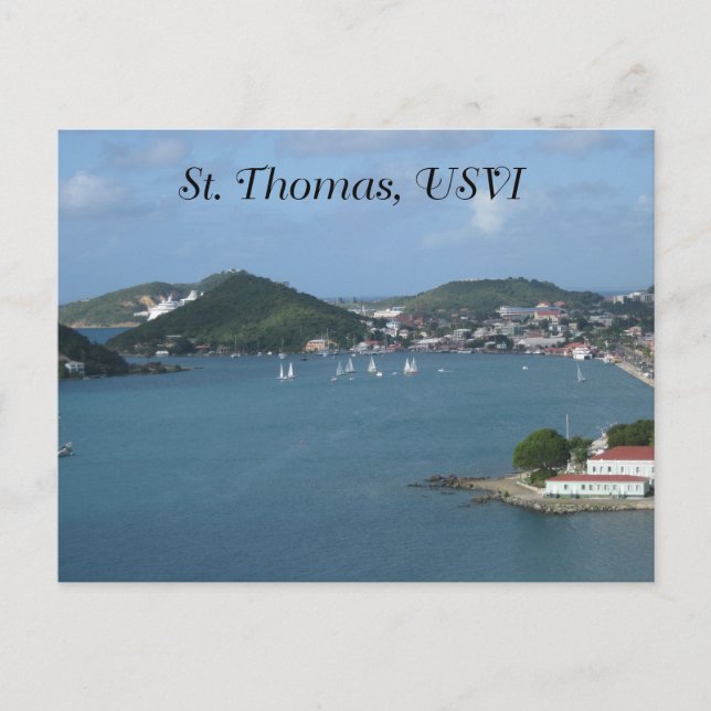St. Thomas USVI Postcard (Front)