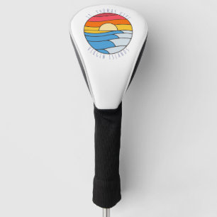 St. Thomas USVI Vintage Beach Sunset Golf Head Cover