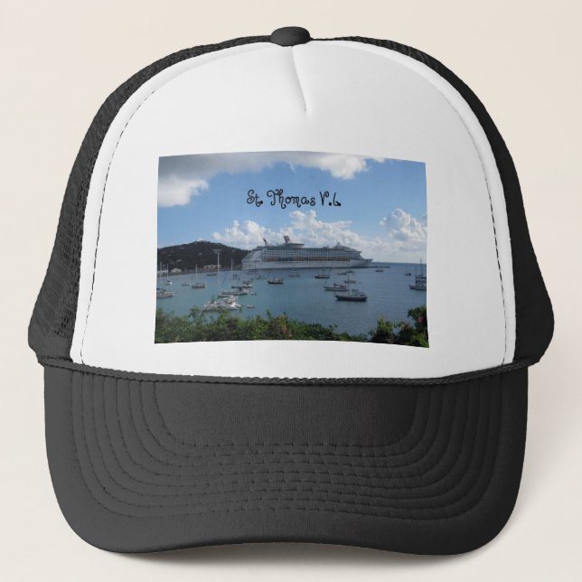 St. Thomas, V.I. Trucker Hat (Front)