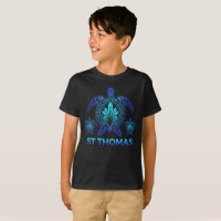 St Thomas Virgin Islands Blue Sea Turtle Souvenirs