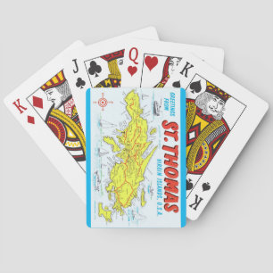 St. Thomas Virgin Islands Playing Cards
