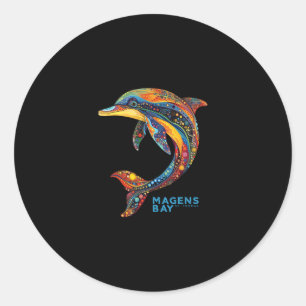 St Thomas Virgin Islands Vacation Shirt Tril Dolph Classic Round Sticker