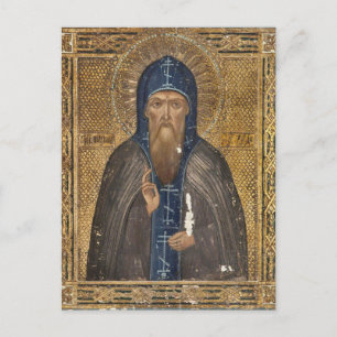 St. Tikhon of Zadonsk Orthodox Christian Icon Postcard