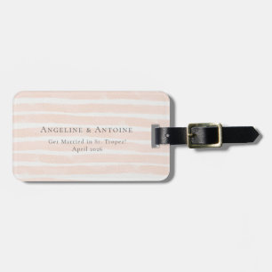St. Tropez Destination Wedding  Luggage Tag