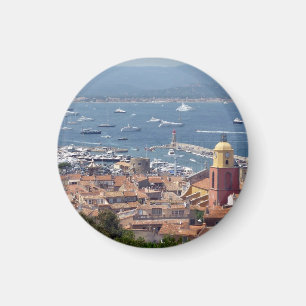 st tropez harbour magnet