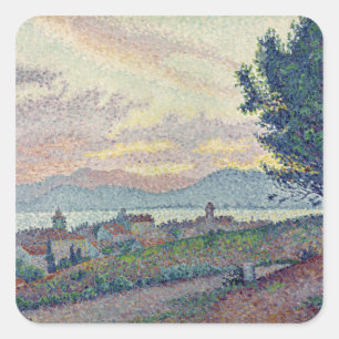 St. Tropez, Pinewood, 1896 Square Sticker