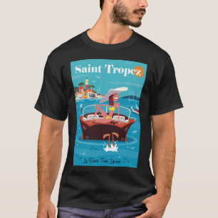 St Tropez Poster T-Shirt