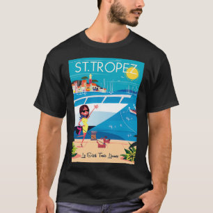 St Tropez poster T-Shirt