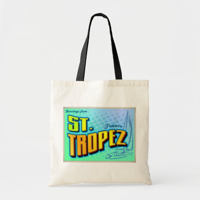 ST. TROPEZ TOTE BAG (Front)