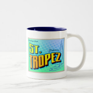 ST. TROPEZ Two-Tone COFFEE MUG