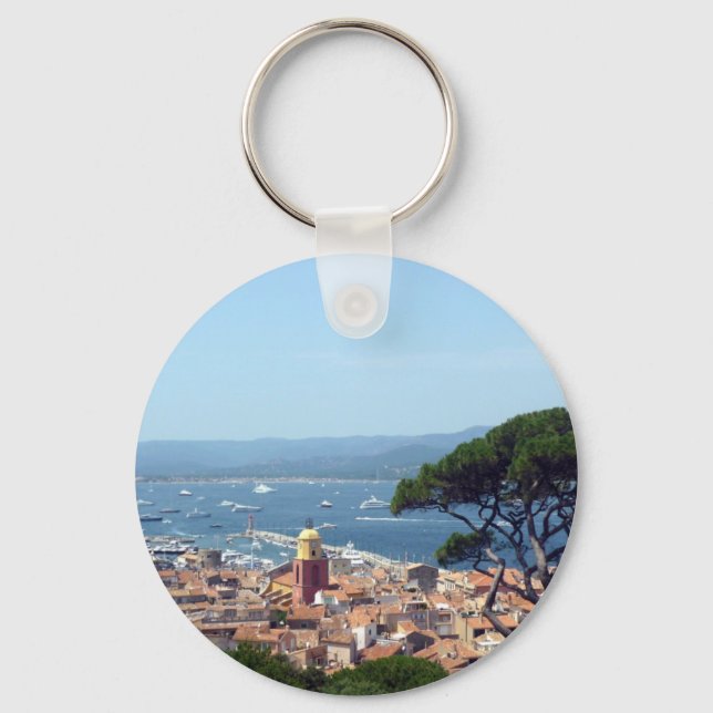 st tropez view key ring (Front)