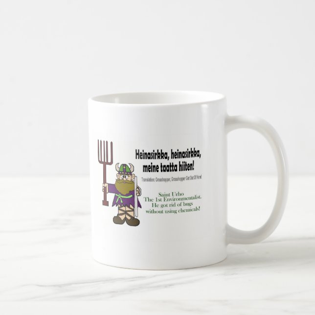 St. Urho Environmentalist Mug (Right)