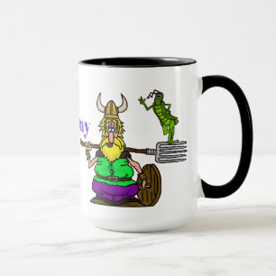 St. Urho Mug with Peace Grasshopper