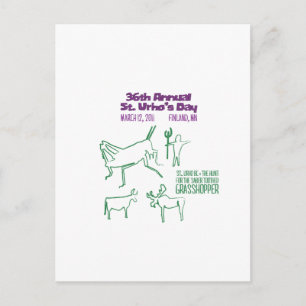 St. Urho's 2011 Theme Postcard