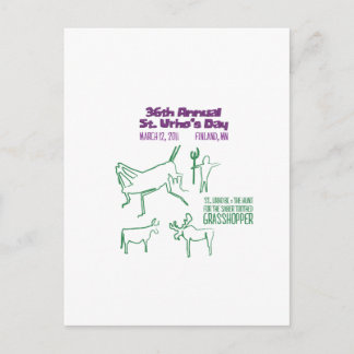 St. Urho's 2011 Theme Postcard
