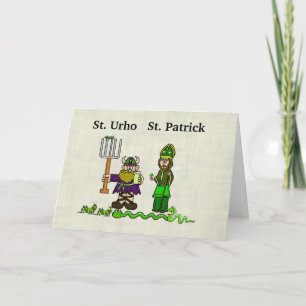 St. Urho's Day & St. Patrick's Day Card