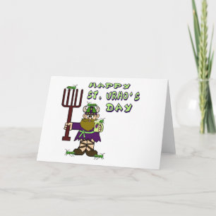 St. Urho's Day - Ver. 5  Note Card