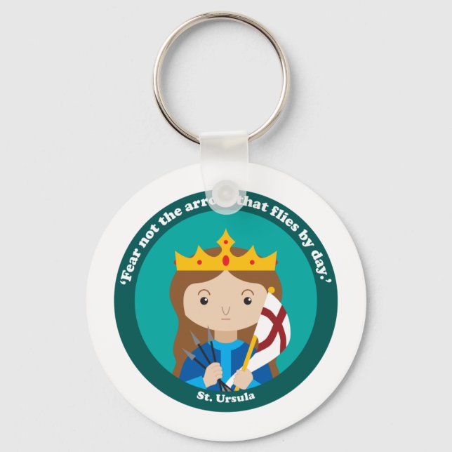 St. Ursula Key Ring (Front)