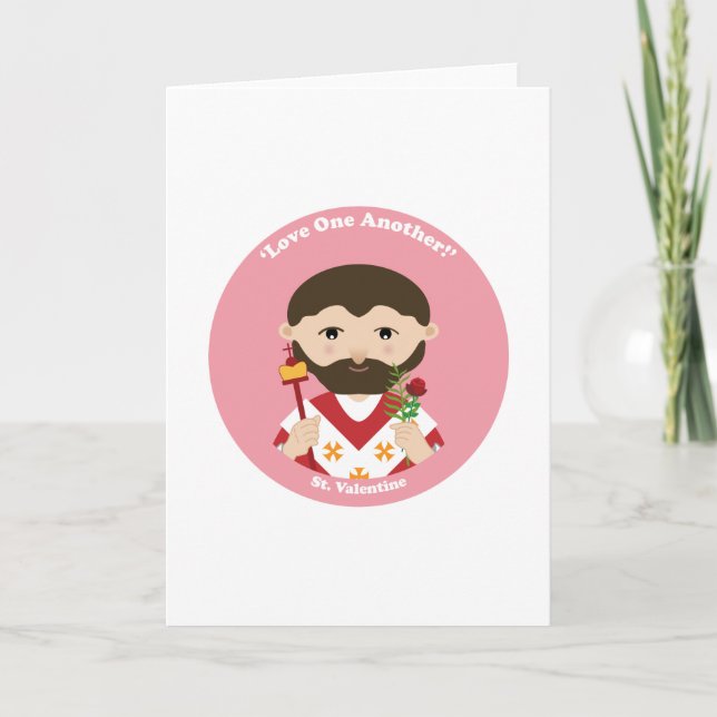 St. Valentine Holiday Card (Front)