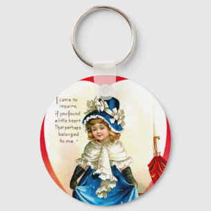 St. Valentine's Greeting Key Ring