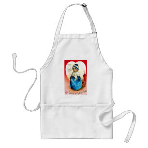 St. Valentine's Greeting Standard Apron