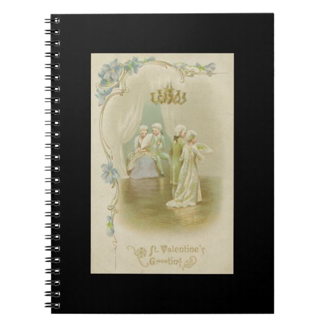 St. Valentine's Greetings Notebook (Front)