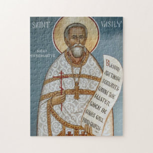 St. Vasily Martysz Orthodox Christian Icon Jigsaw Puzzle
